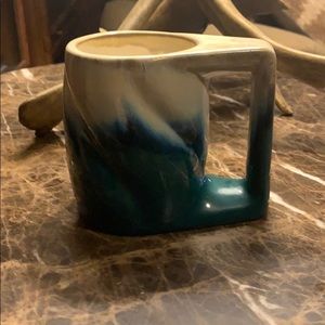 Handmade pottery mug